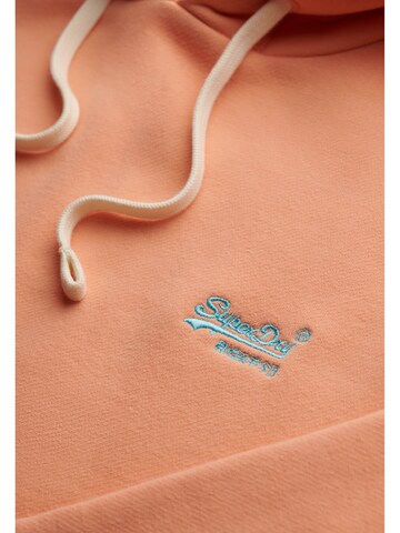 Superdry Sweatshirt 'Essential ' in Orange