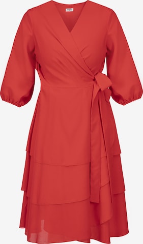 Karko Cocktail Dress ' NARCYZA ' in Red: front