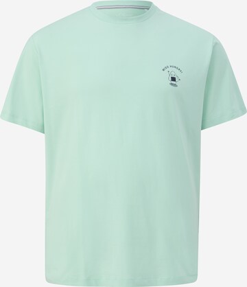 s.Oliver Men Big Sizes Shirt in Green: front