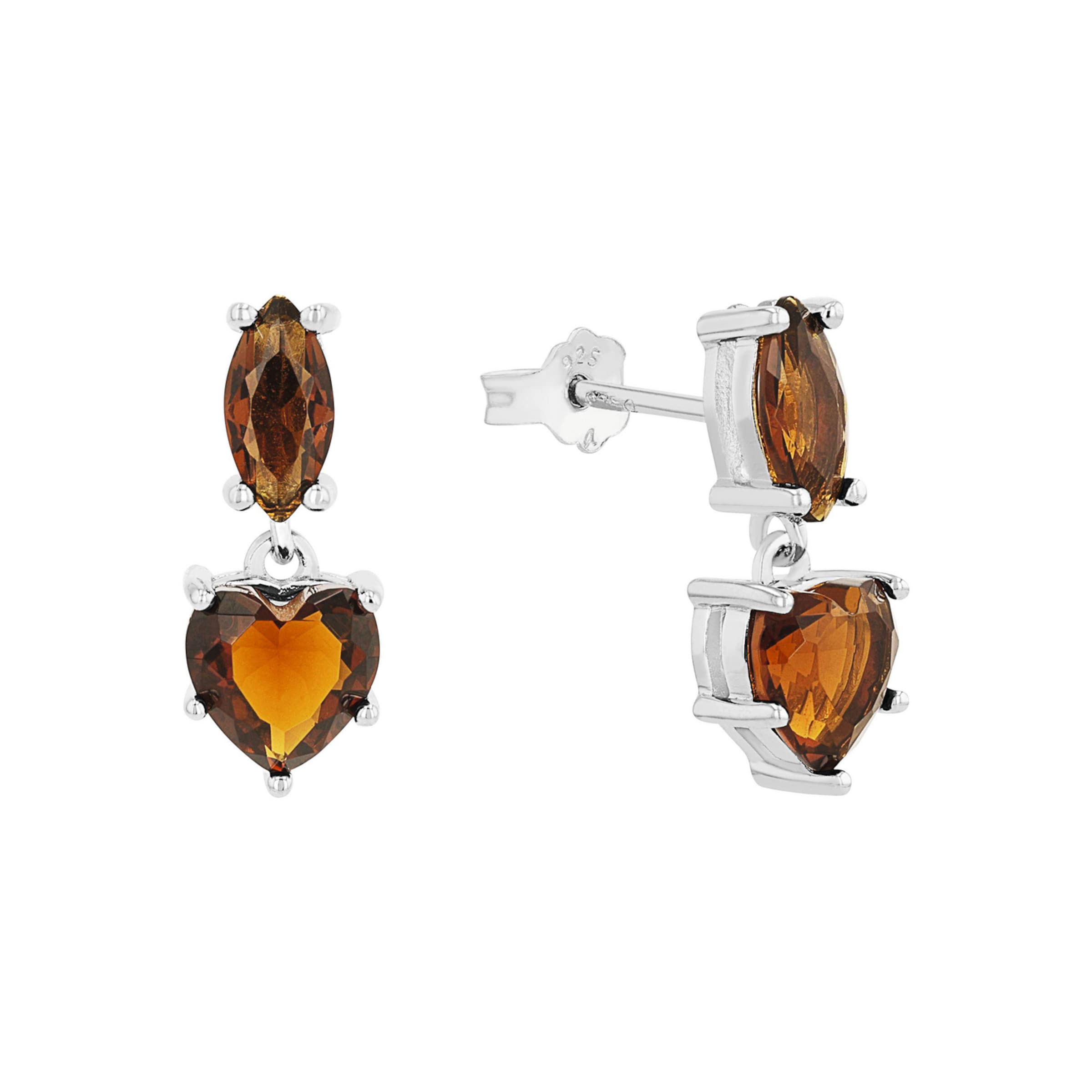 AMOR Earrings in Silver