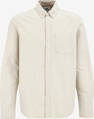 smėlio WE Fashion Standartinis modelis Marškiniai: priekis