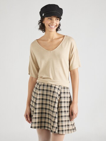 PIECES - Camiseta 'BILLO' en beige