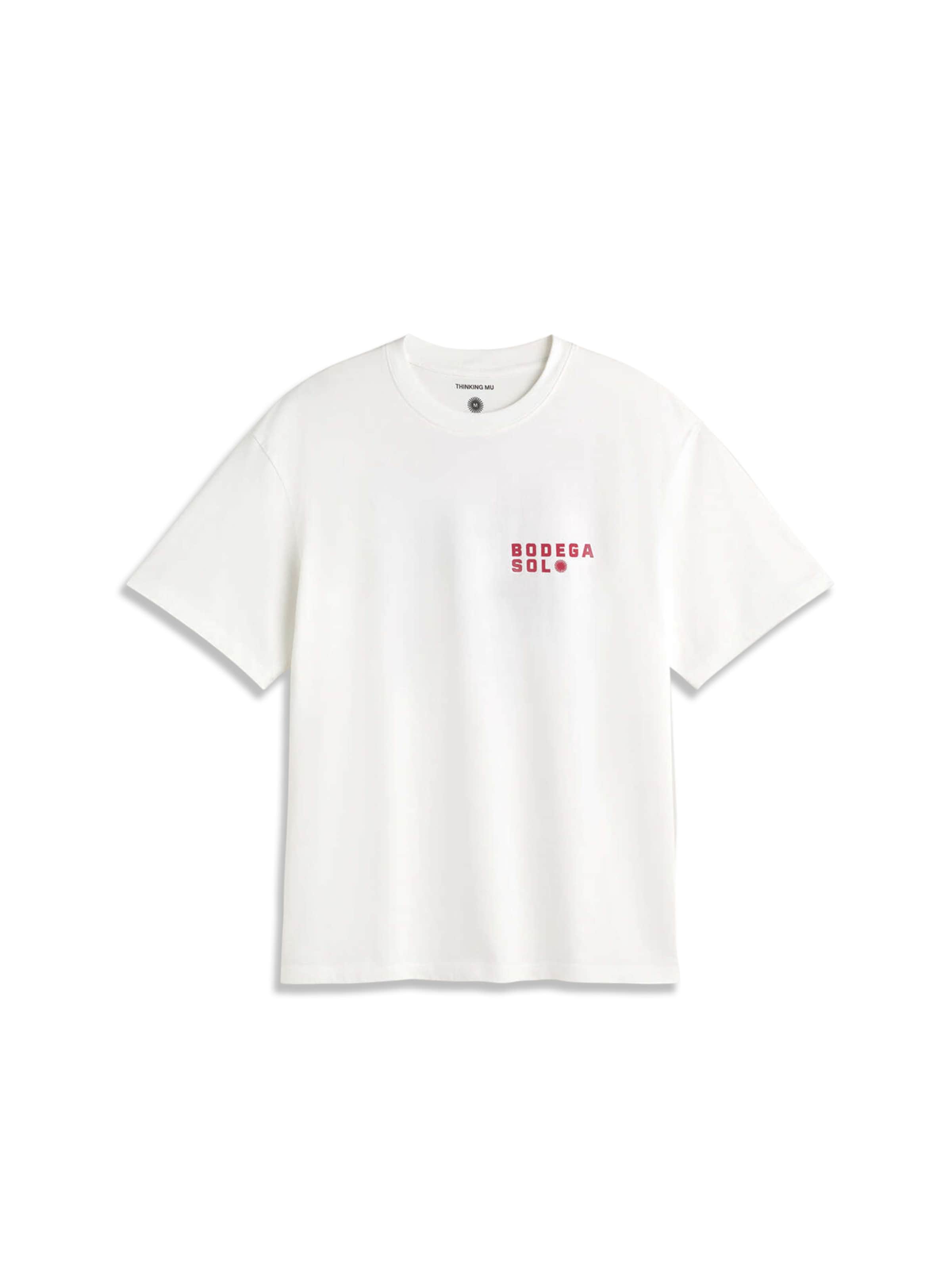 Thinking MU Paita 'Aaron' värissä valkoinen: etupuoli