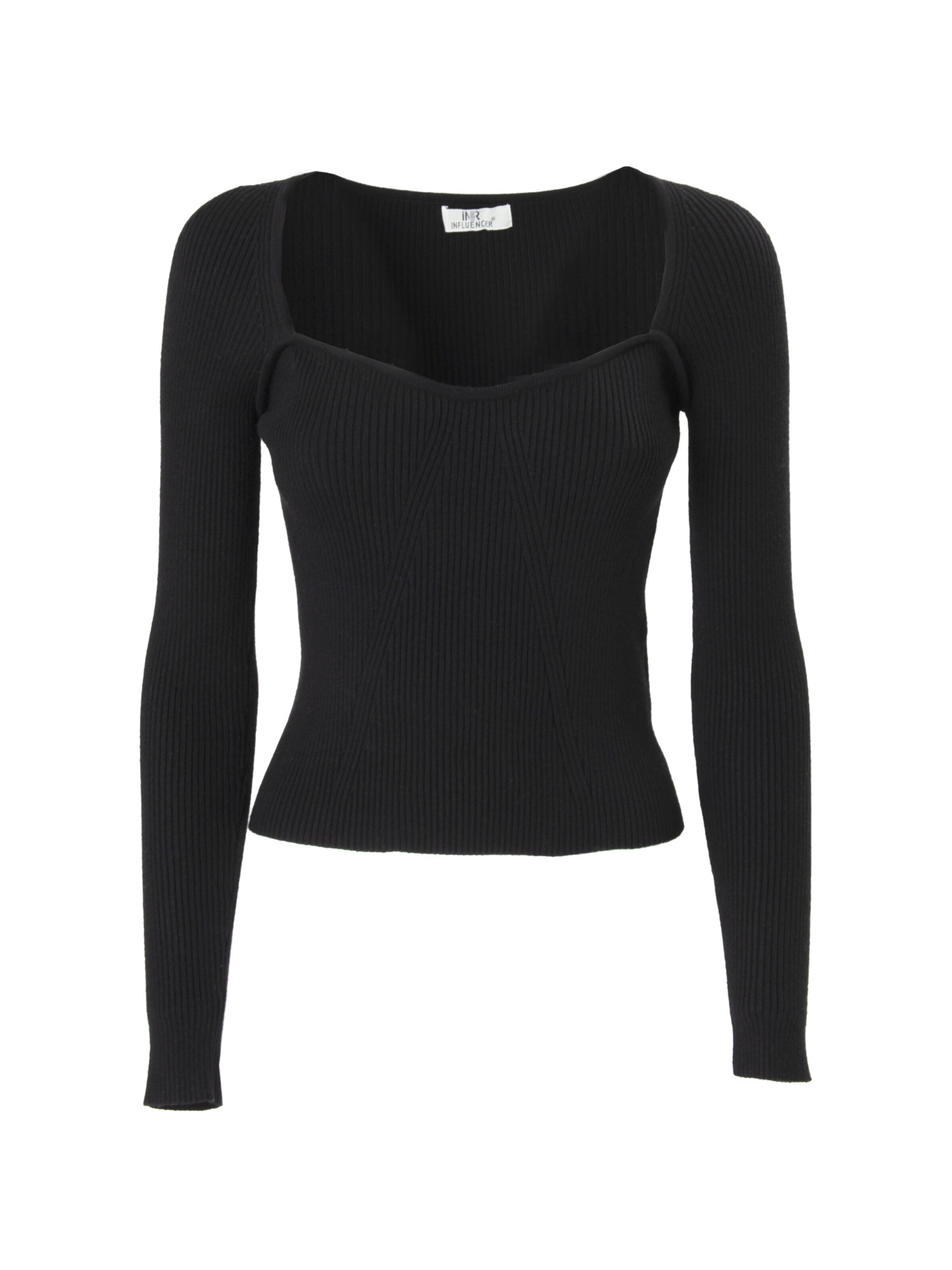 Influencer Свитер в Черный: спереди