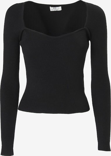 Influencer Pullover in schwarz, Produktansicht