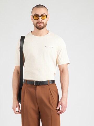 Lyle & Scott Shirt in Beige: voorkant