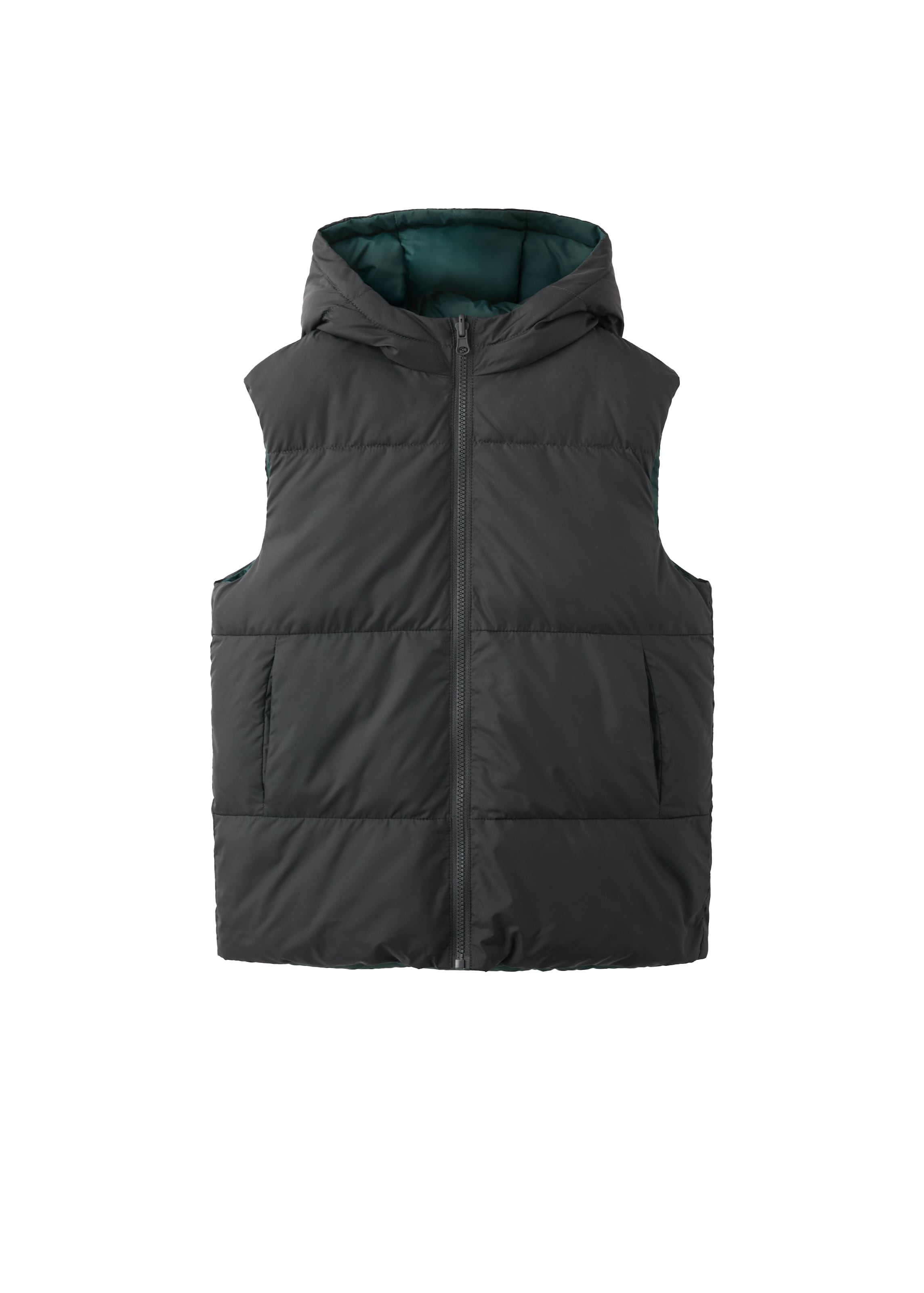 MANGO KIDS Елек 'GERARD' в сиво: отпред