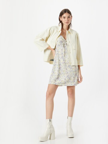 LEVI'S ® Obleka 'Skylar Flutter Dress' | bela barva