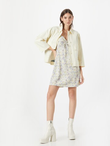 LEVI'S ® Sukienka 'Skylar Flutter Dress' w kolorze biały