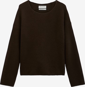 Pull-over Marc O'Polo en marron : devant