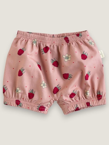 Pantalon 'Noelle ∼ Raspberry rose' LouieLouie en rose : devant