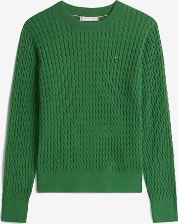 Pull-over TOMMY HILFIGER en vert : devant