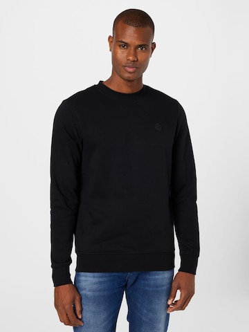 Kronstadt Sweatshirt in Black: front