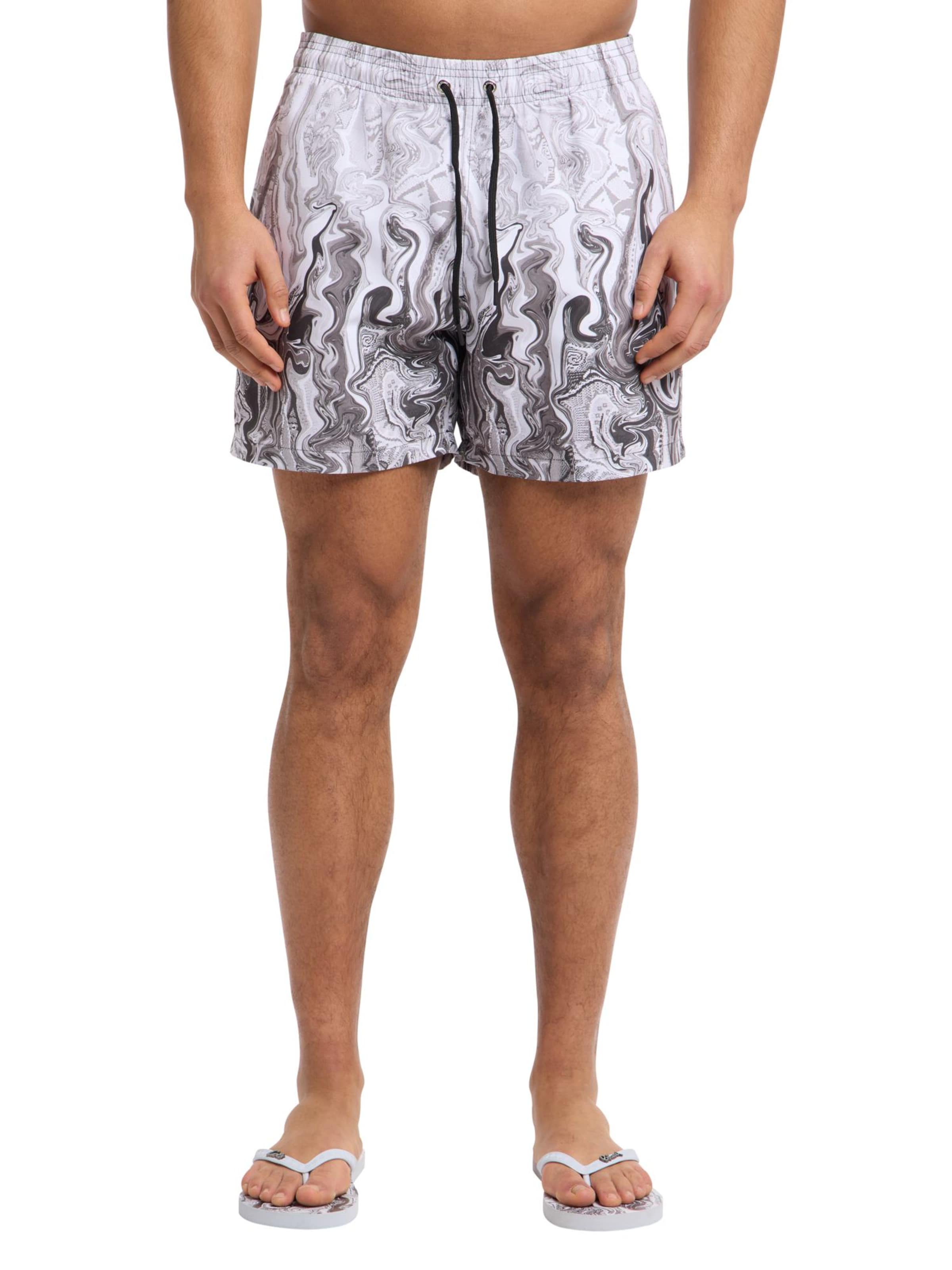 Regular Maillot de bain 'Eiberger' Carlo Colucci en gris : devant