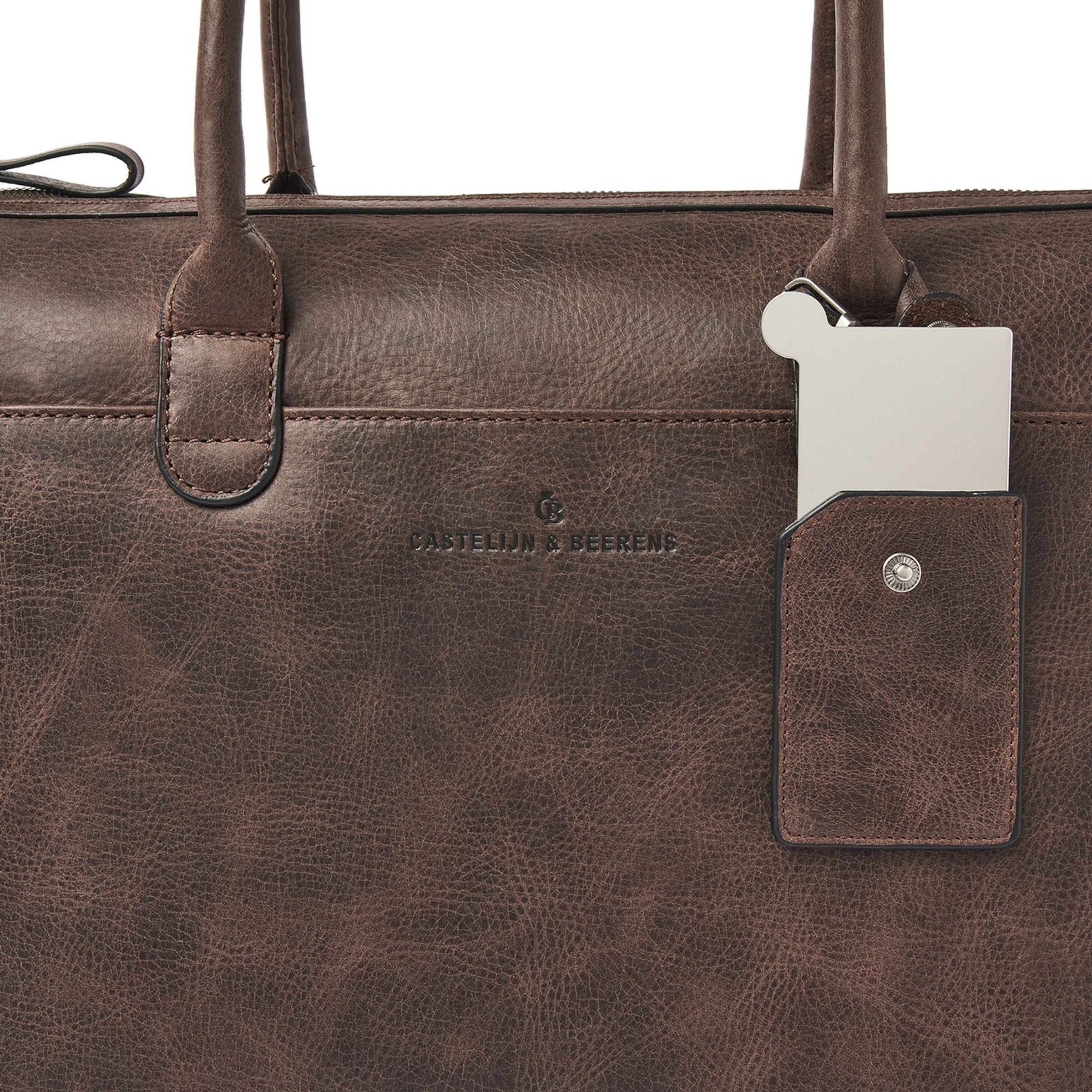 Borsa a spalla 'Carisma' di Castelijn & Beerens in marrone