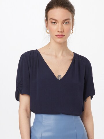 ESPRIT Blouse in Blauw: voorkant