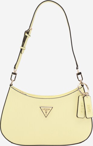 GUESS - Bolso de hombro 'Noelle' en amarillo: frente