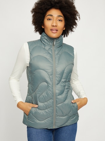 mazine Vest 'Nor' in Blue: front