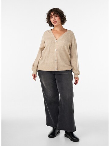 Zizzi Sweatshirt in Beige