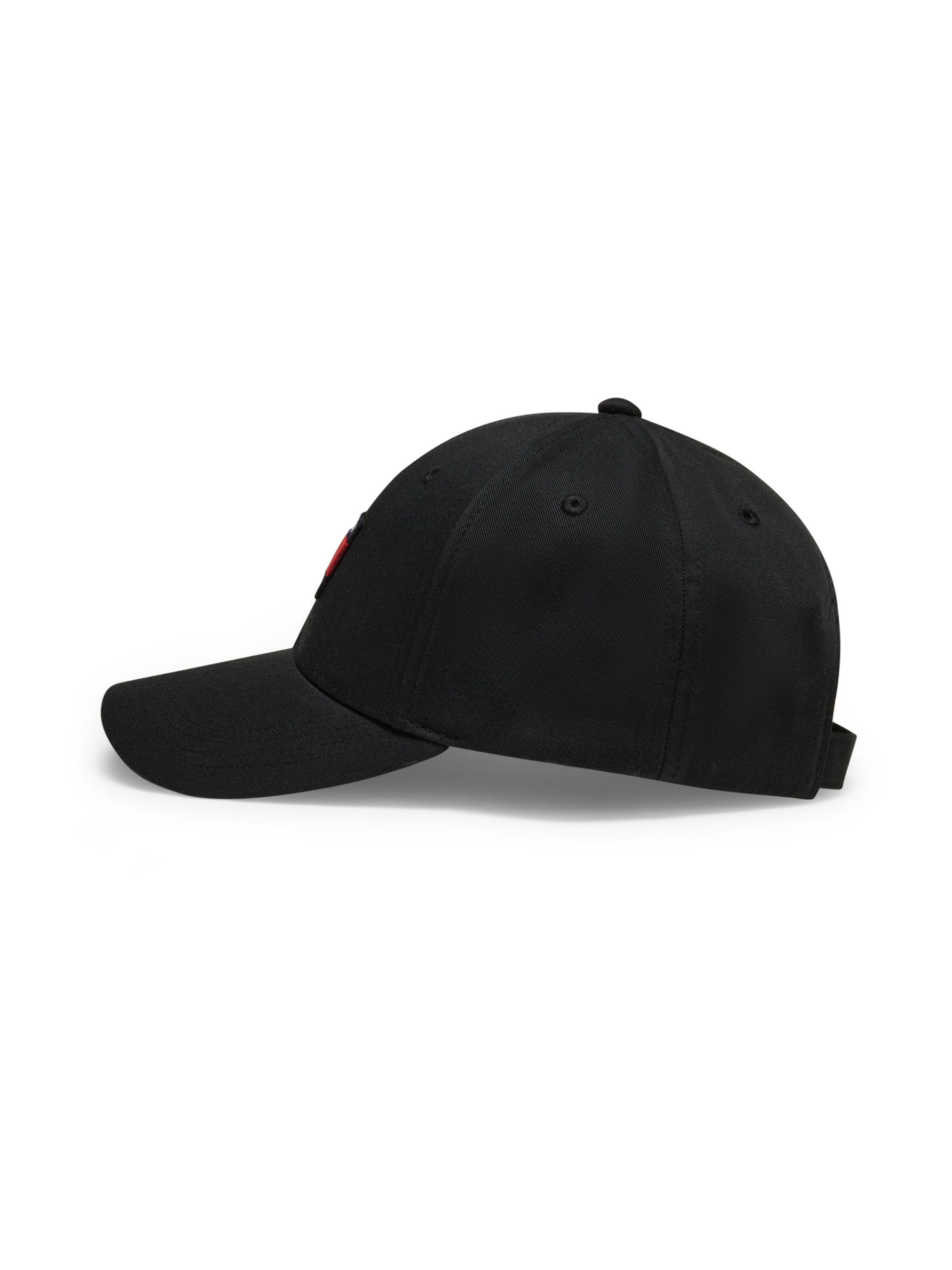 TOMMY HILFIGER Cap 'HERITAGE' in Schwarz: Vorderseite