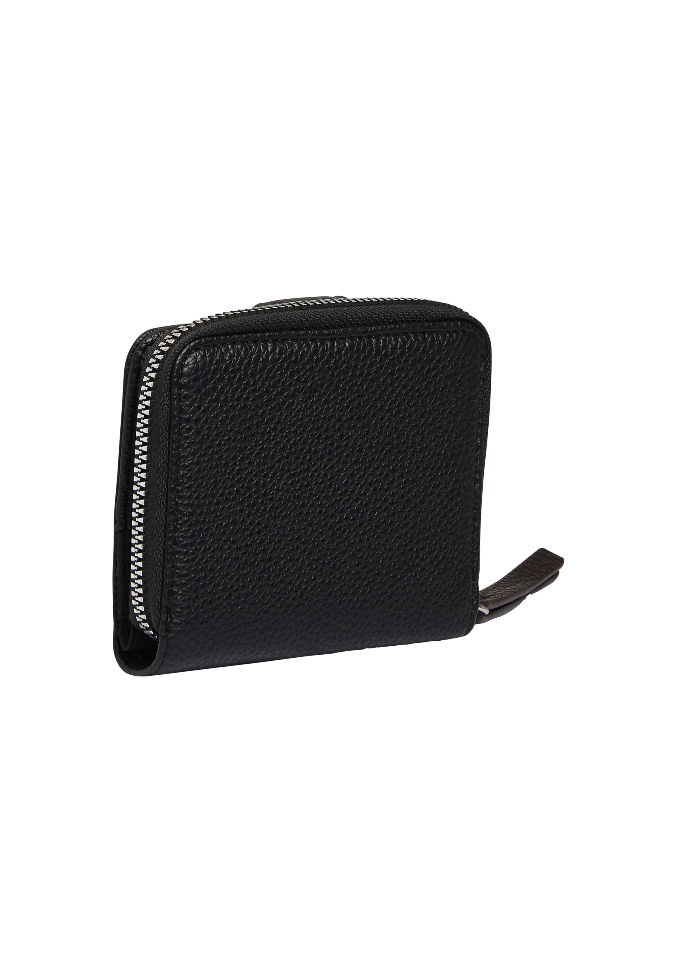 s.Oliver Wallet in Black: front