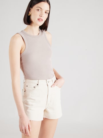 VERO MODA Topp 'JANE' i beige: framsida