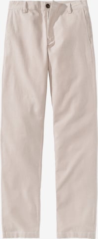 JOHN DEVIN - Pantalón chino en beige: frente