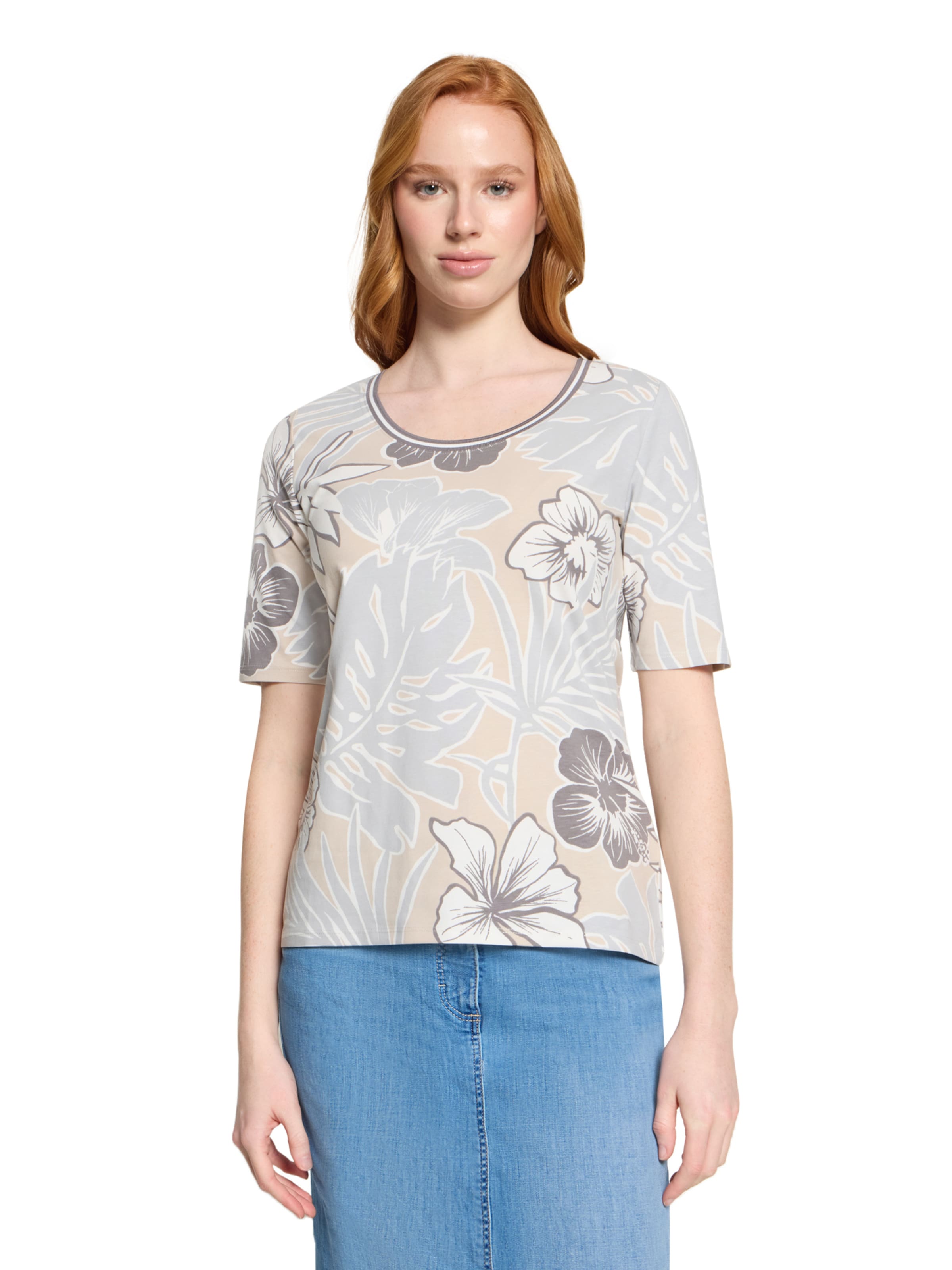 Maglietta di Betty Barclay in beige: frontale