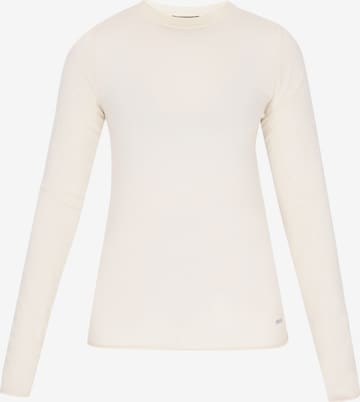 DreiMaster Vintage Sveter - Biela: predná strana