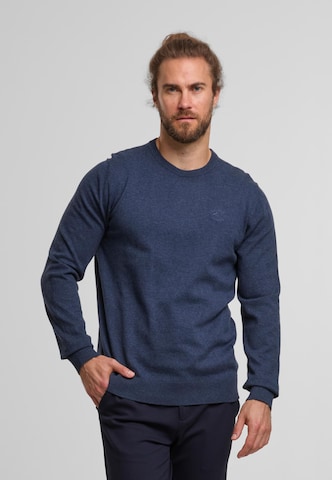 Pull-over 'Wildman' INDICODE JEANS en bleu : devant