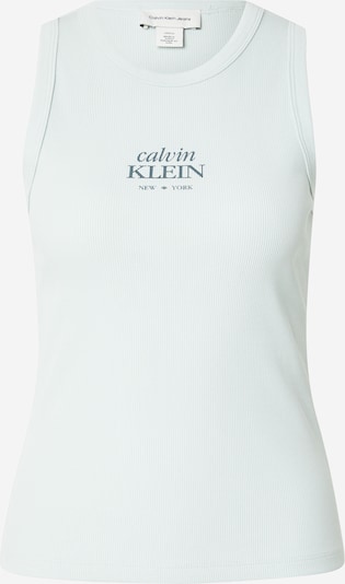 Calvin Klein Jeans Top veličine XS u pastelno zelena / tamno zelena, Pregled proizvoda