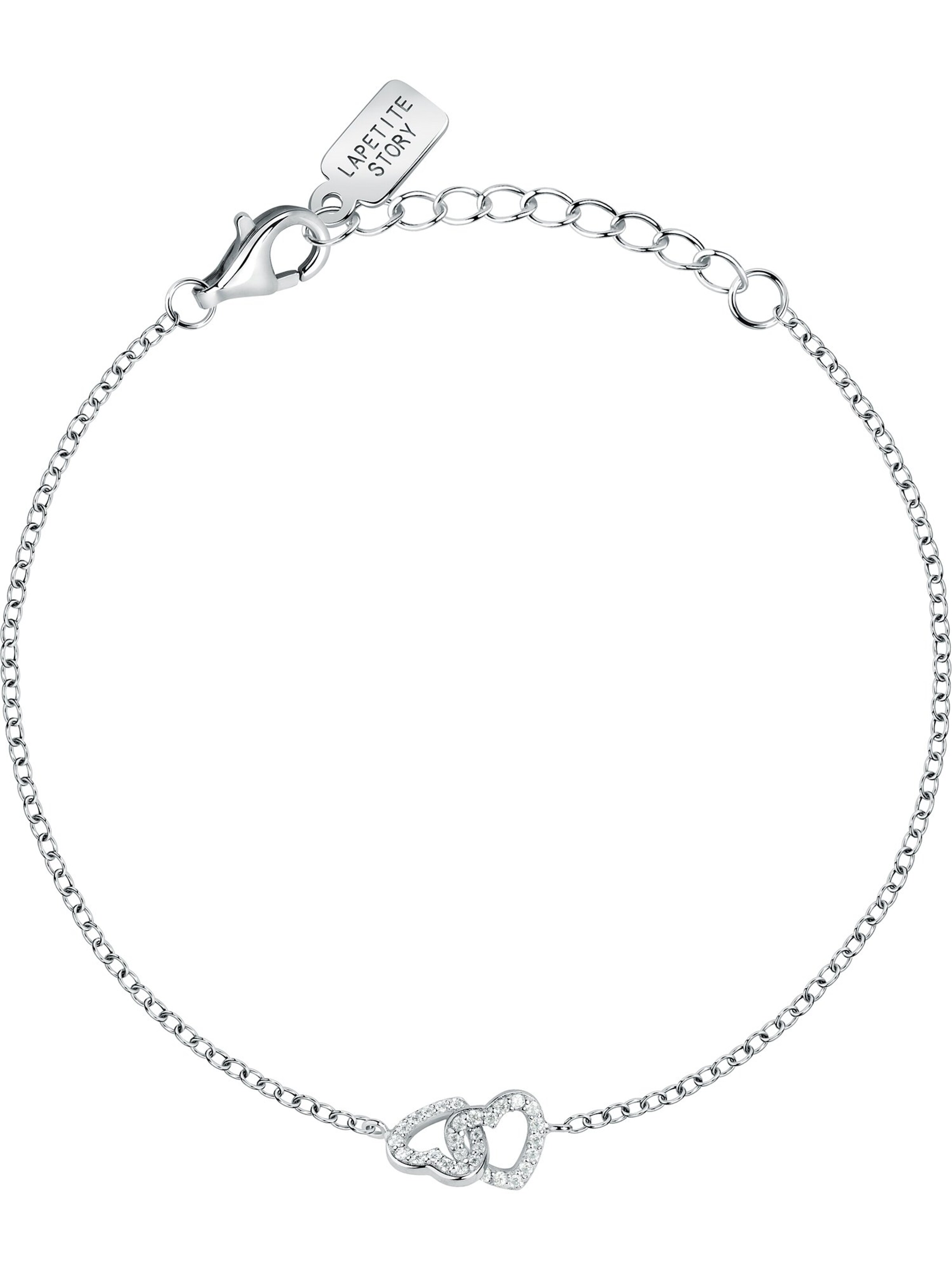 La Petite Story Armband in Silber: Vorderseite