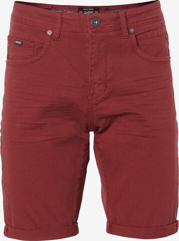 KOROSHI Regular Jeans in Red: front