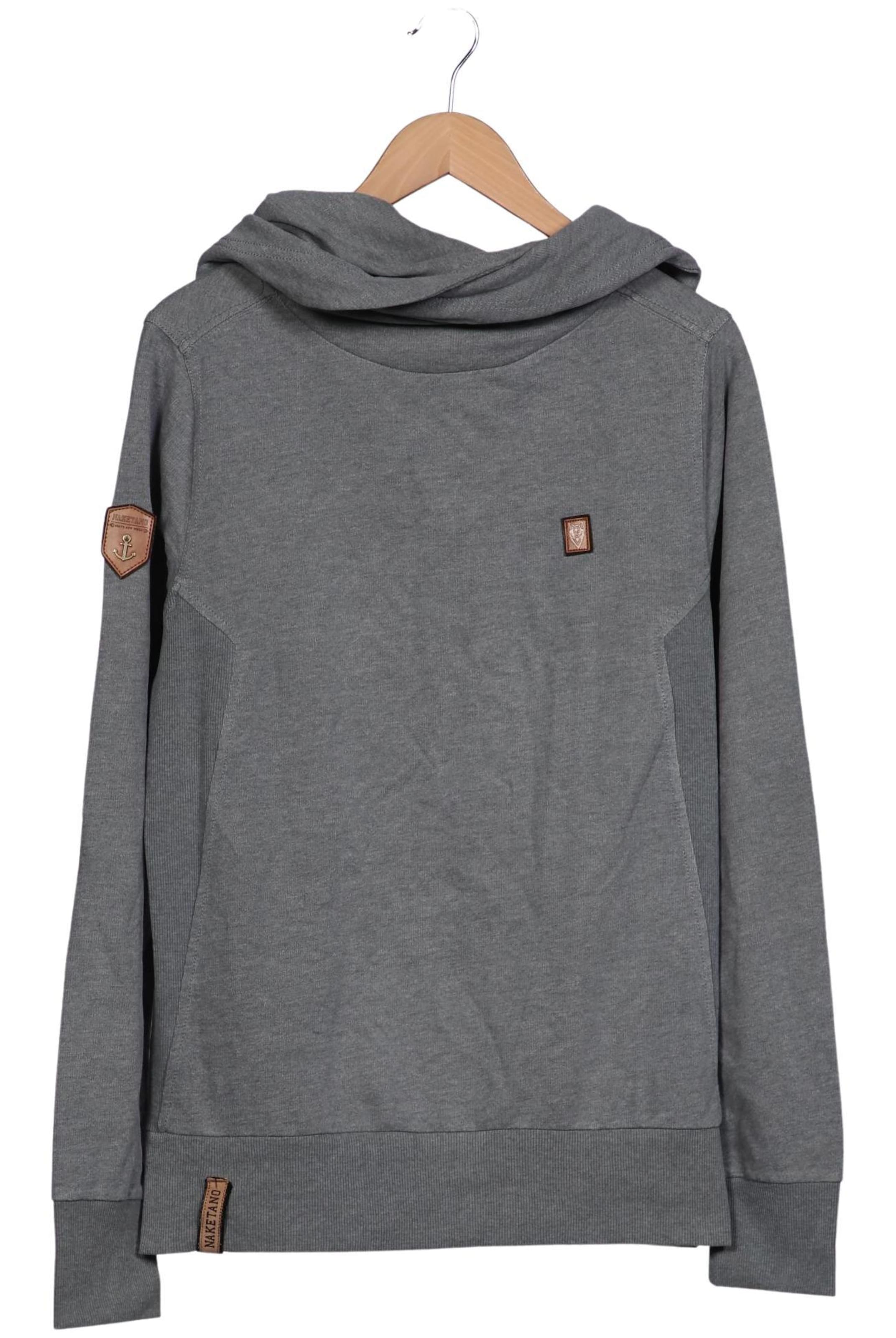 naketano Sweatshirt & Zip-Up Hoodie in L in Grey: front