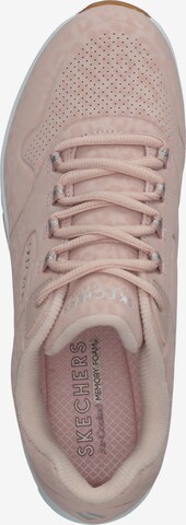 Baskets basses 'Uno 2' SKECHERS en rose