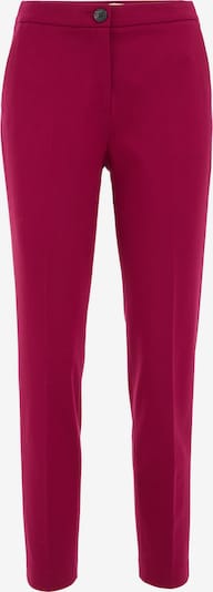 Kelnės su kantu iš WE Fashion, spalva – vyšninė spalva, Prekių apžvalga