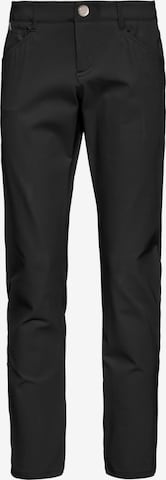 Alberto Athletic Pants 'Mona' in Black: front