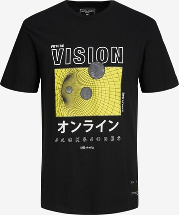 JACK & JONES Koszulka 'FUTURE' w kolorze czarny: przód