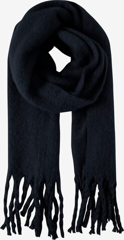 ICHI Scarf 'IABREW' in Black: front