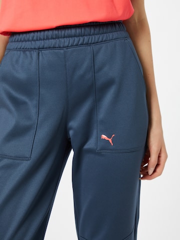 PUMA - Tapered Pantalón deportivo en azul