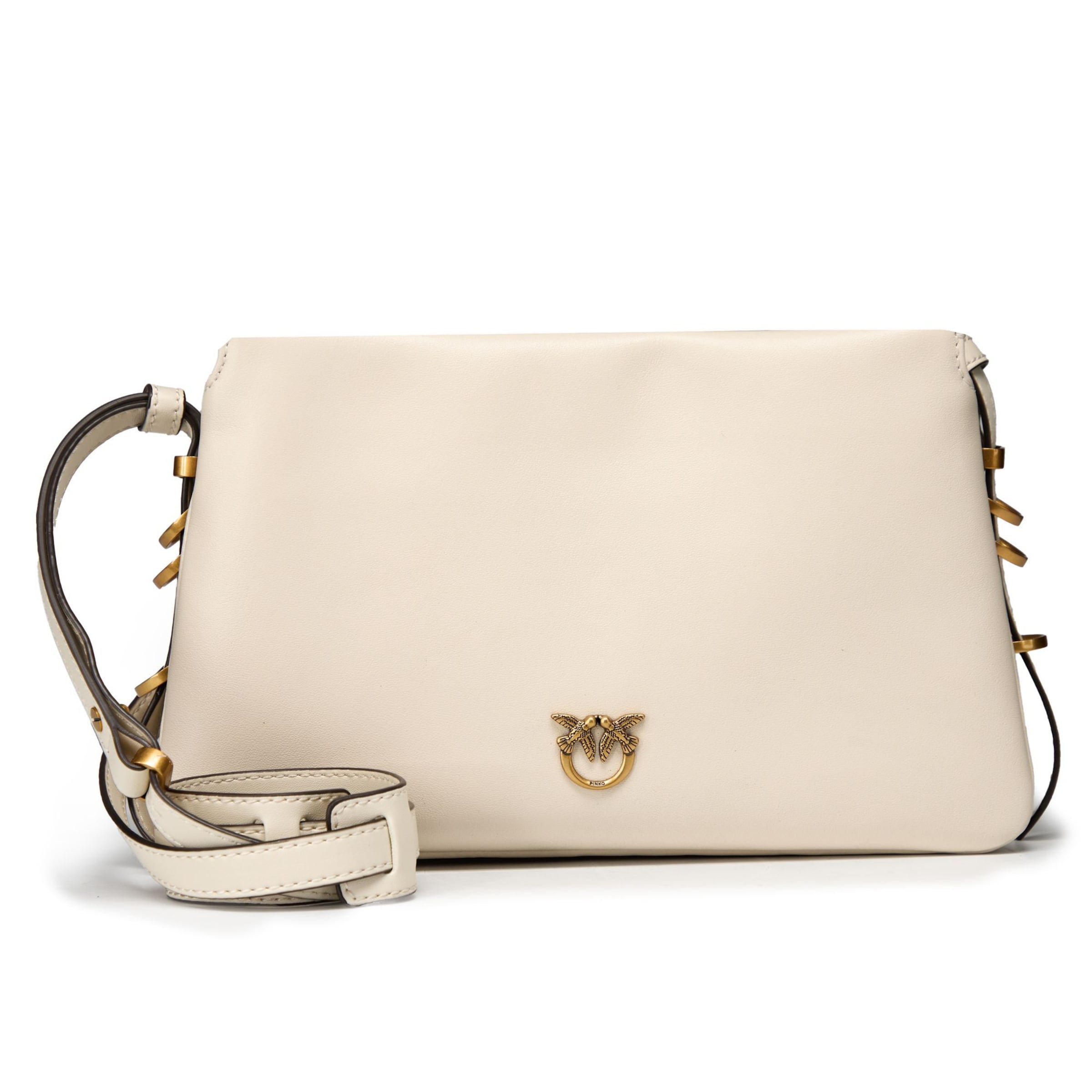 PINKO Umhängetasche 'Triplet' in Beige: Vorderseite