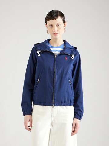 Polo Ralph Lauren Tussenjas in Blauw: voorkant