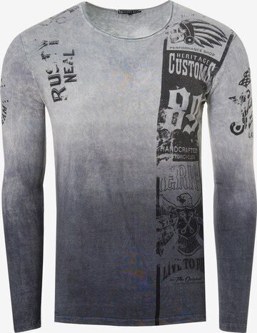 Rusty Neal Sweatshirt in Grey: front