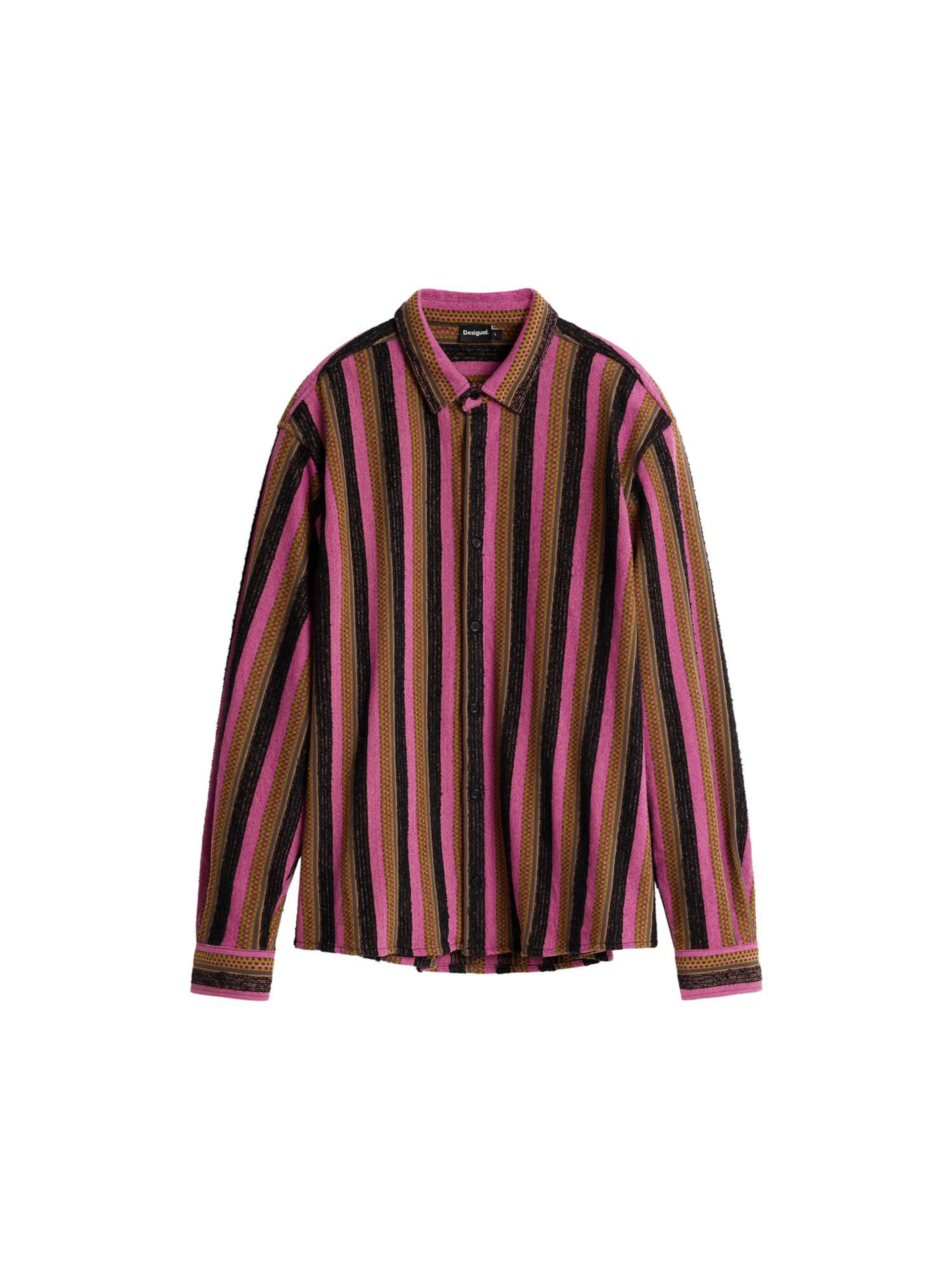 Coupe regular Chemise Desigual en mélange de couleurs : devant