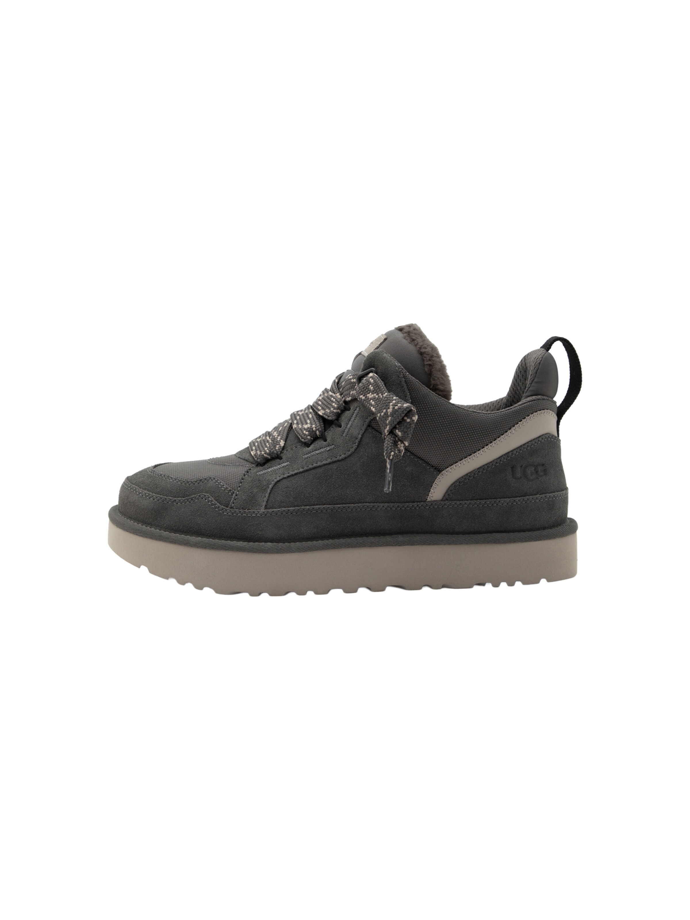 UGG Schnürboots 'Lowmel' in Grau: Vorderseite