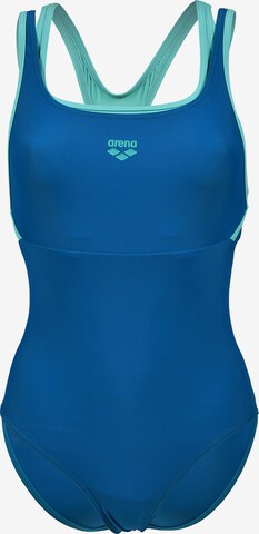 Maillot de bain sport 'SOLID CONTROL' ARENA en bleu : devant