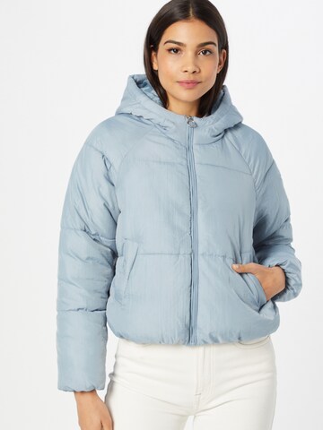 ONLY Winter jacket 'Ziggy' in Blue: front