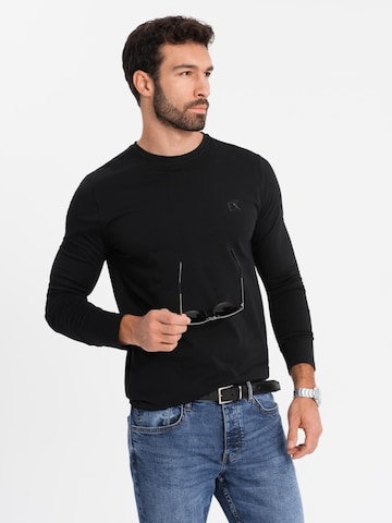 Ombre Shirt in Black