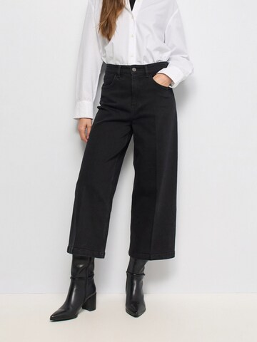 Salsa Jeans Tapered Jeans in Black: front
