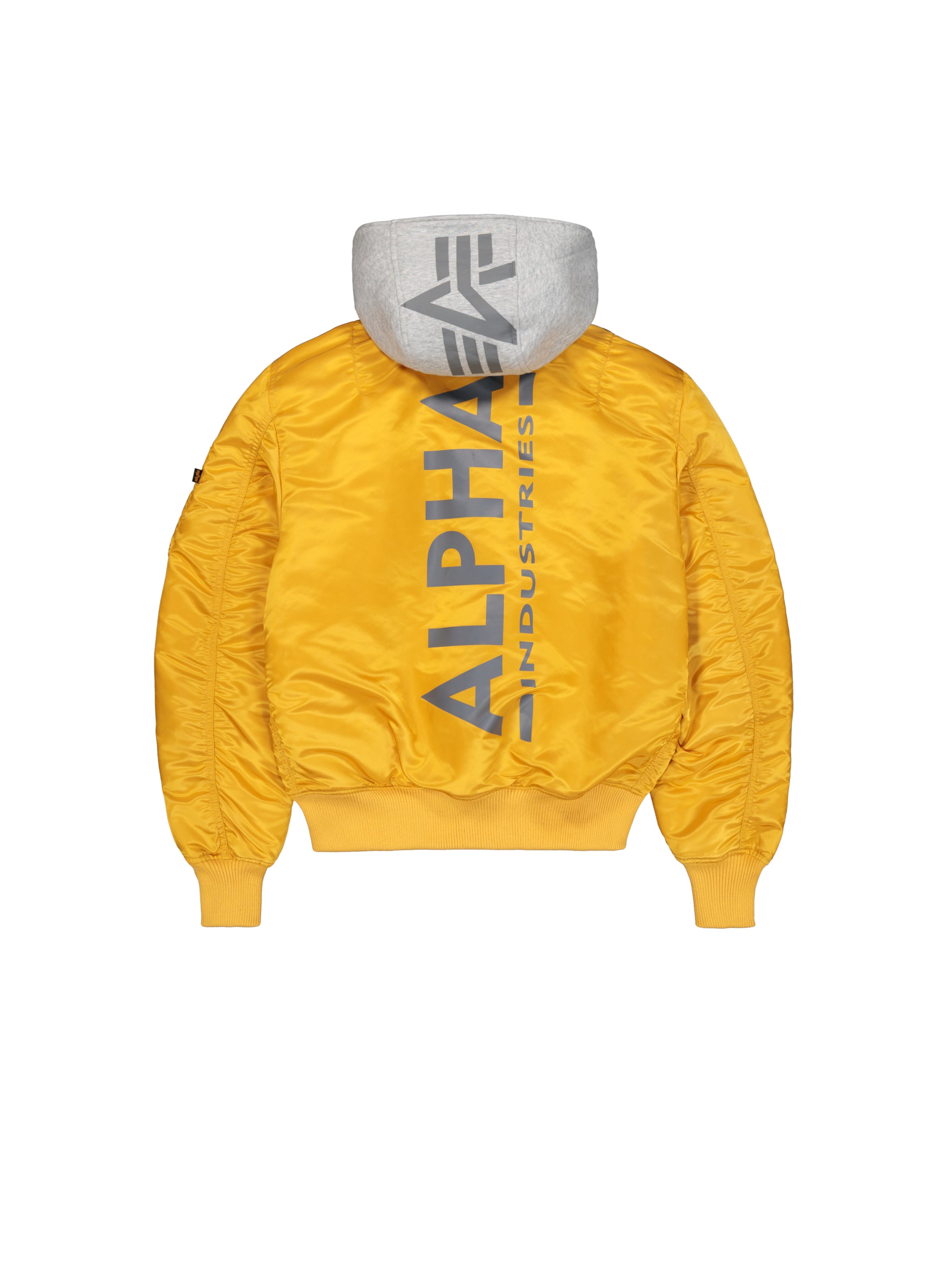 ALPHA INDUSTRIES Between-season jacket 'Ma-1 Zh' in Yellow: back